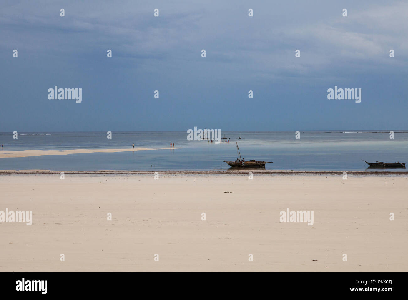 - Galu Kinondo beach au Kenya Banque D'Images