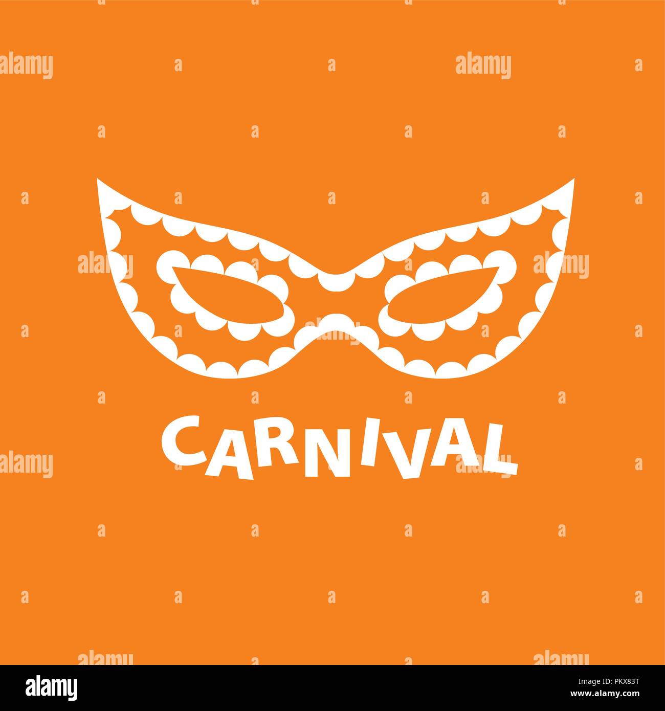 Carnival logo Vector Illustration de Vecteur