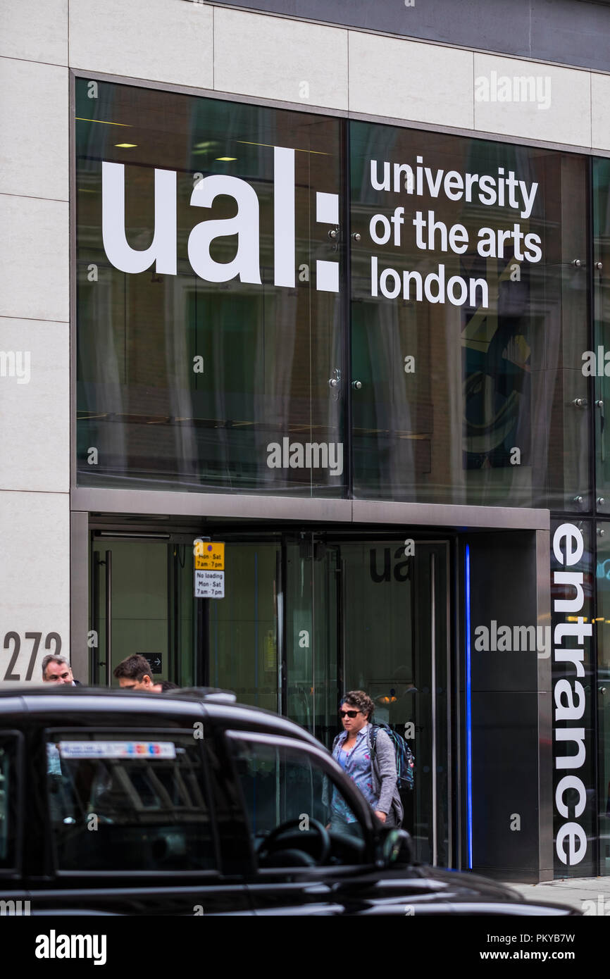 University of the Arts, 272 High Holborn, London, Angleterre, Royaume-Uni Banque D'Images