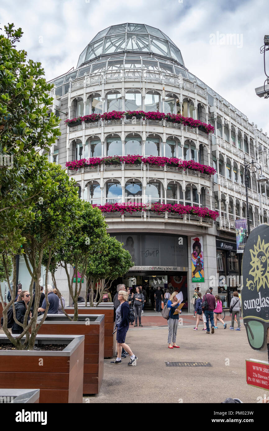 Stephen's Shopping Centre, Grafton Street, Dublin, Irlande, Europe. Banque D'Images