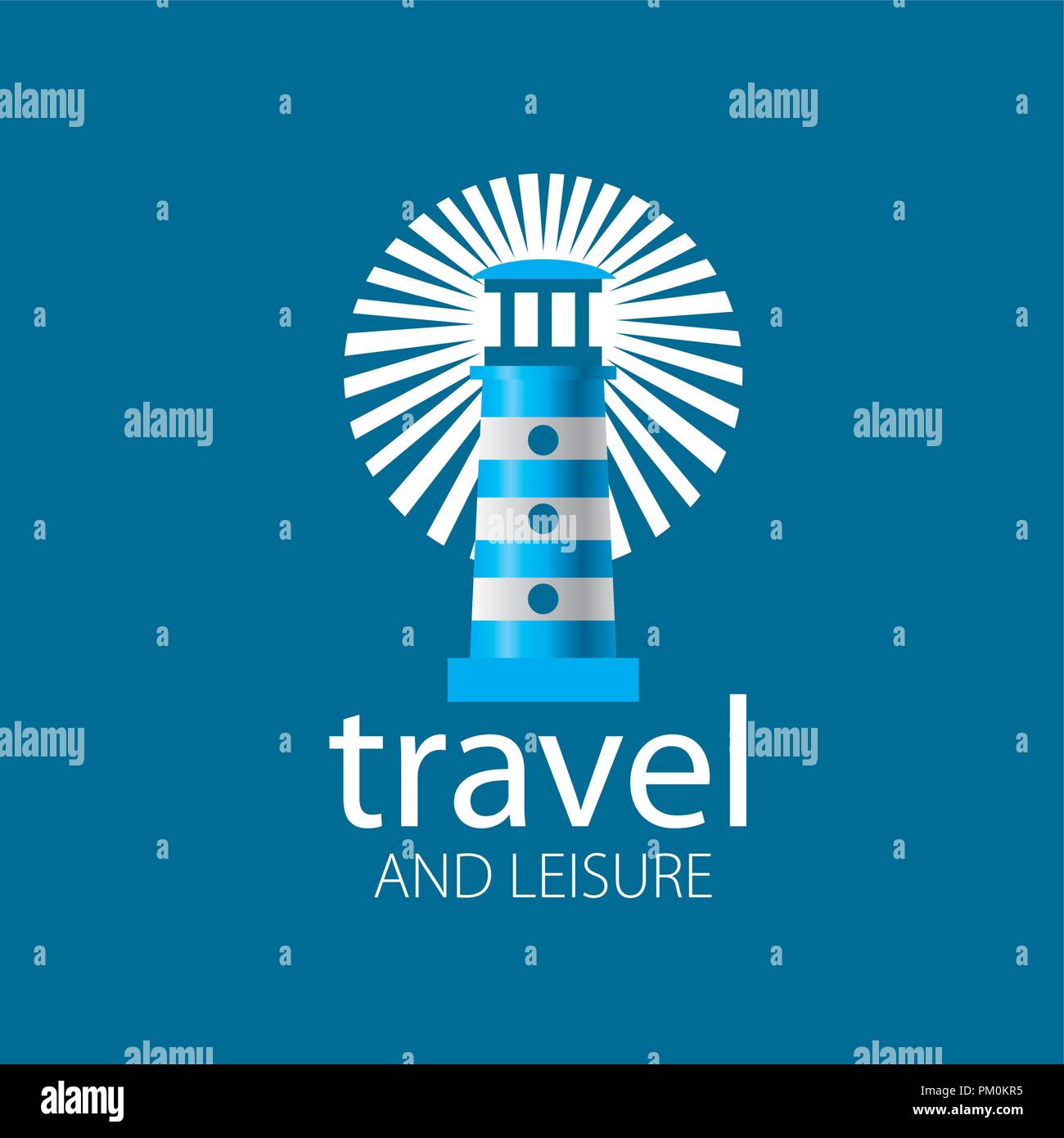 Logo phare vecteur Illustration de Vecteur