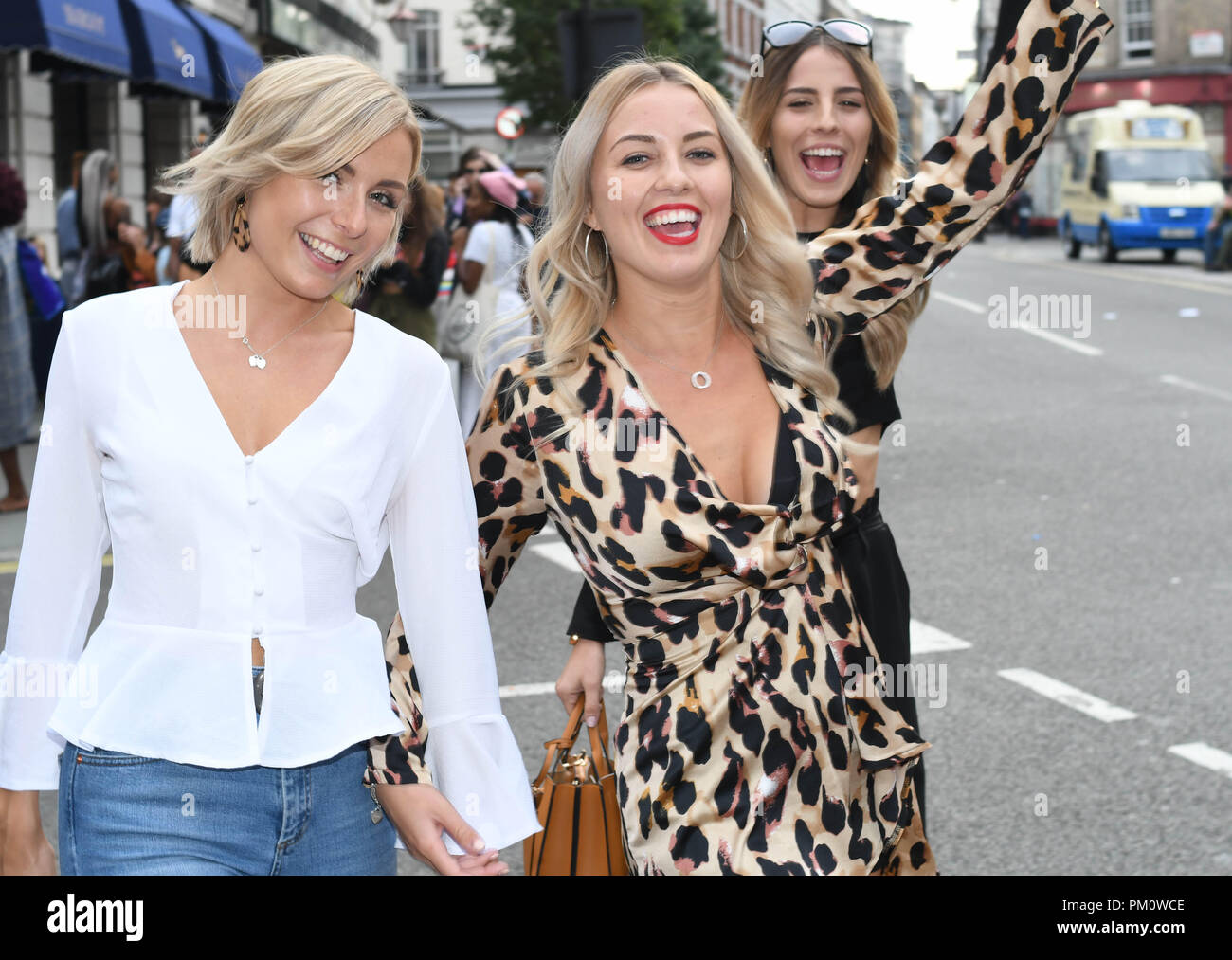 Londres, Royaume-Uni. 15 septembre 2018. Assister à la mode Fashion Scout - SS19 - London Fashion Week - Jour 2, Londres, Royaume-Uni. 15 septembre 2018. Credit Photo : Alamy/Capital Live News Banque D'Images