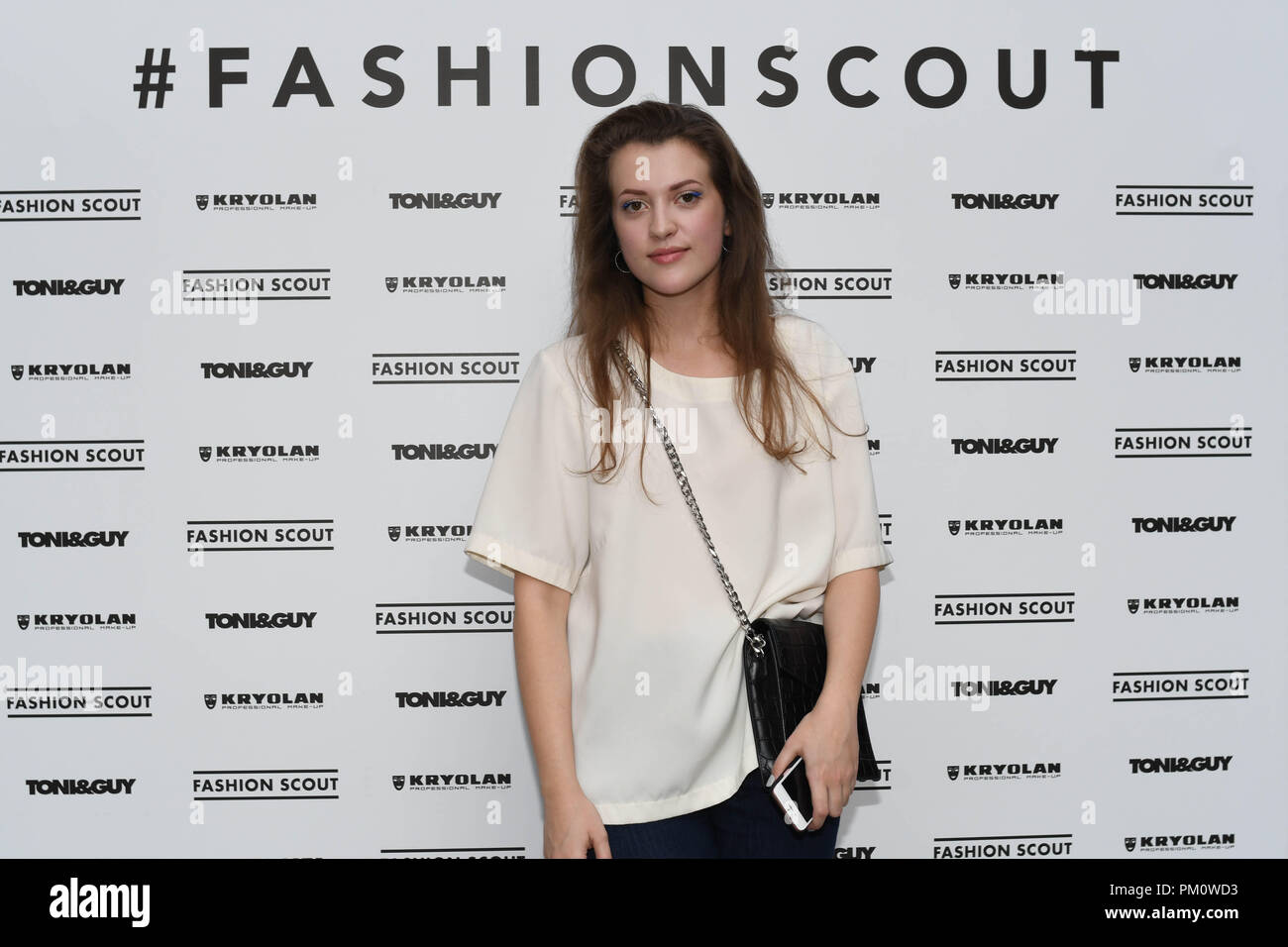 Londres, Royaume-Uni. 15 septembre 2018. Assister à la mode Fashion Scout - SS19 - London Fashion Week - Jour 2, Londres, Royaume-Uni. 15 septembre 2018. Credit Photo : Alamy/Capital Live News Banque D'Images