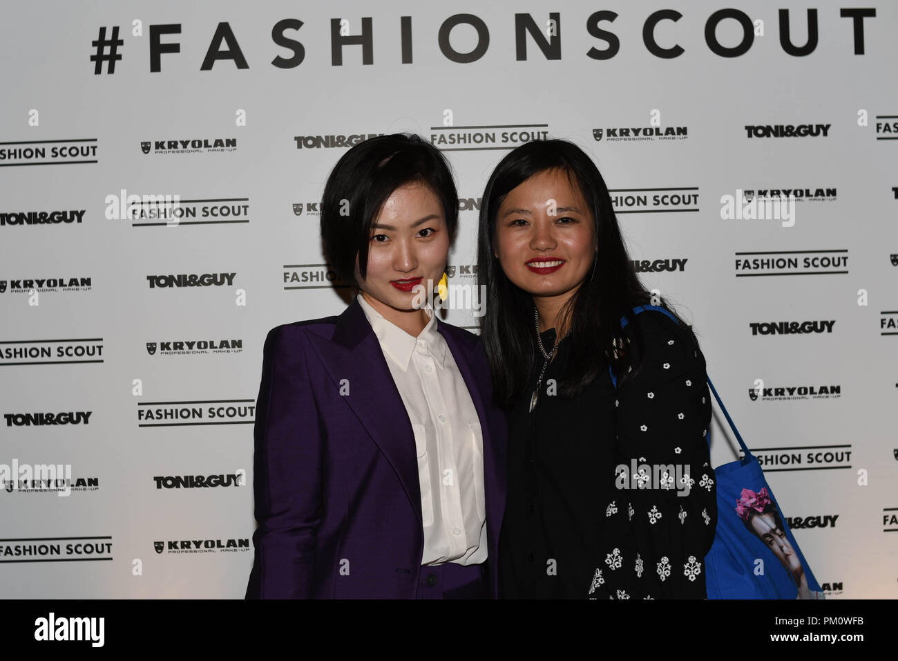 Londres, Royaume-Uni. 15 septembre 2018. Assister à la mode Fashion Scout - SS19 - London Fashion Week - Jour 2, Londres, Royaume-Uni. 15 septembre 2018. Credit Photo : Alamy/Capital Live News Banque D'Images