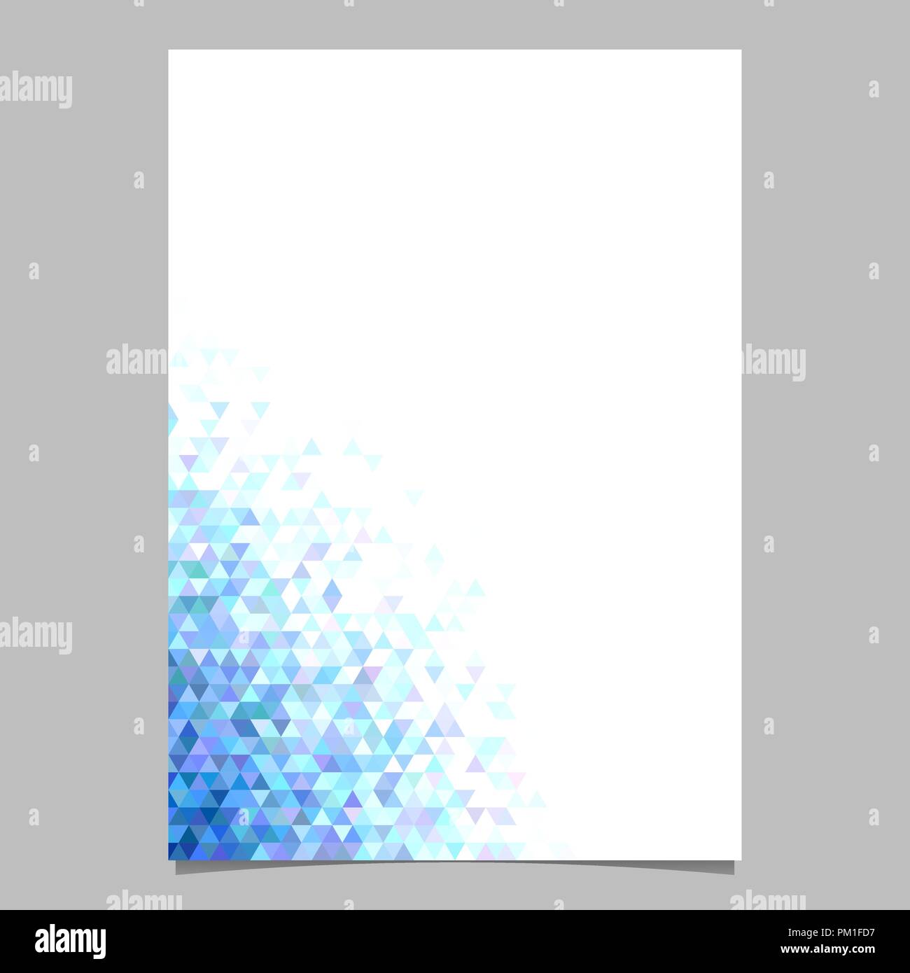 Abstract brochure triangle arrière-plan modèle polygonal design - Papeterie Illustration de Vecteur