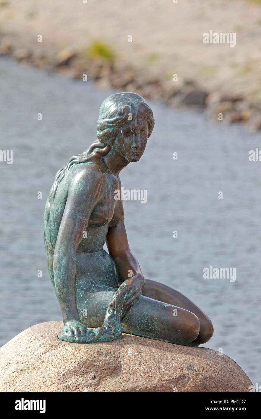 Statue de la petite sirène Banque D'Images Statue de la petite sirène Banque D'Images