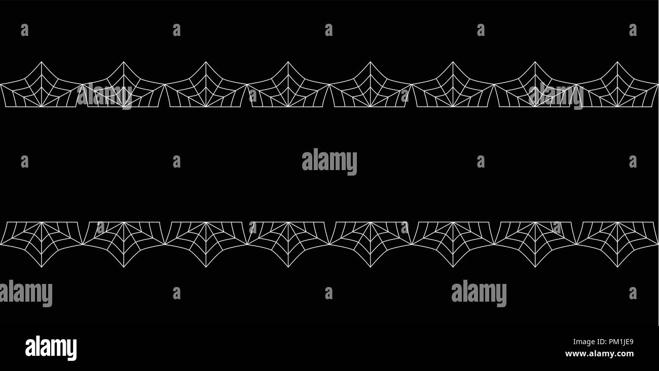 Cette élégante chambre double vecteur white satin frontière avec copie espace pour texte isolé sur fond noir. Modèle pour l'invitation, flyer, album ou Illustration de Vecteur