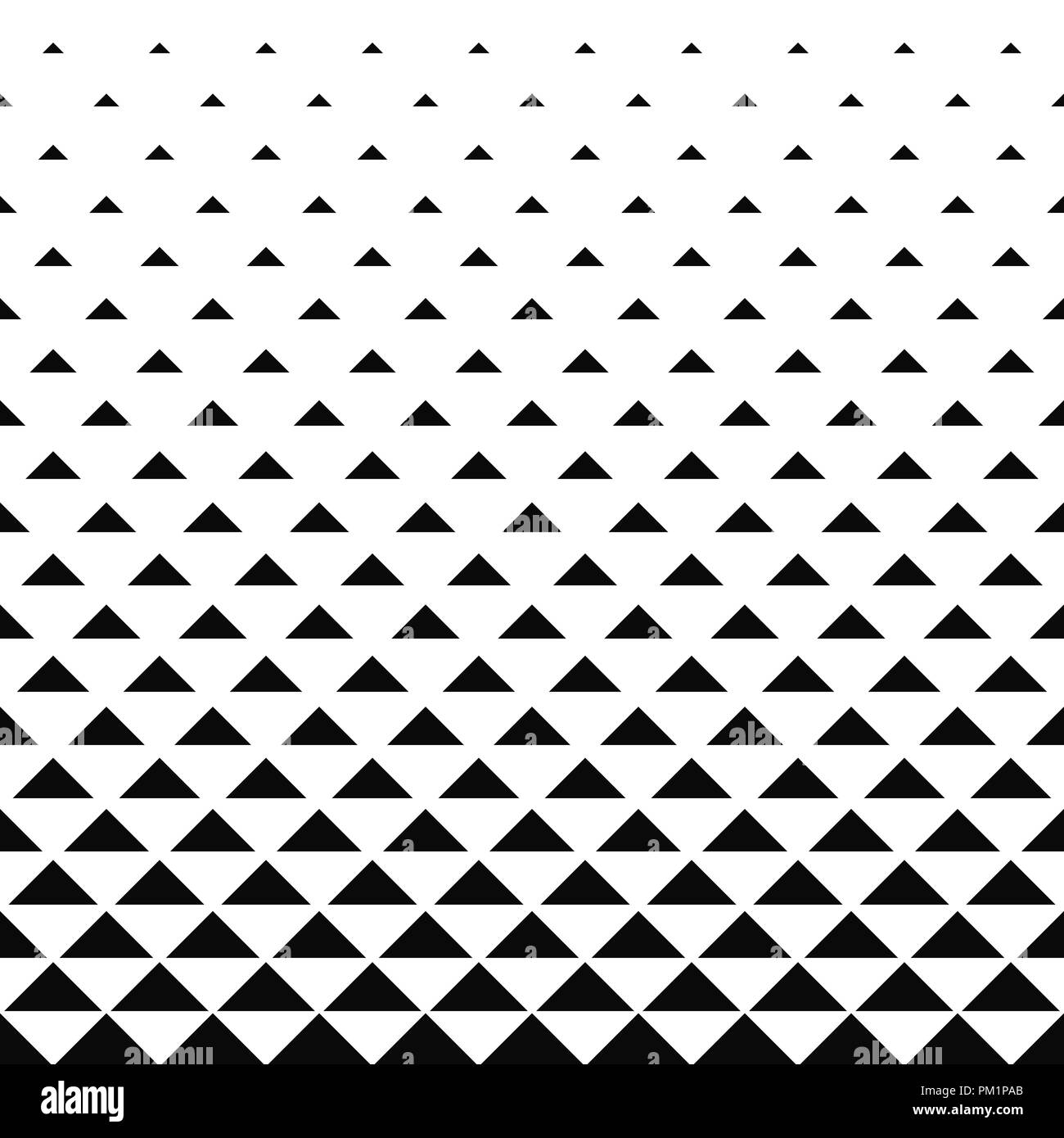 Résumé de fond triangle monochrome Illustration de Vecteur