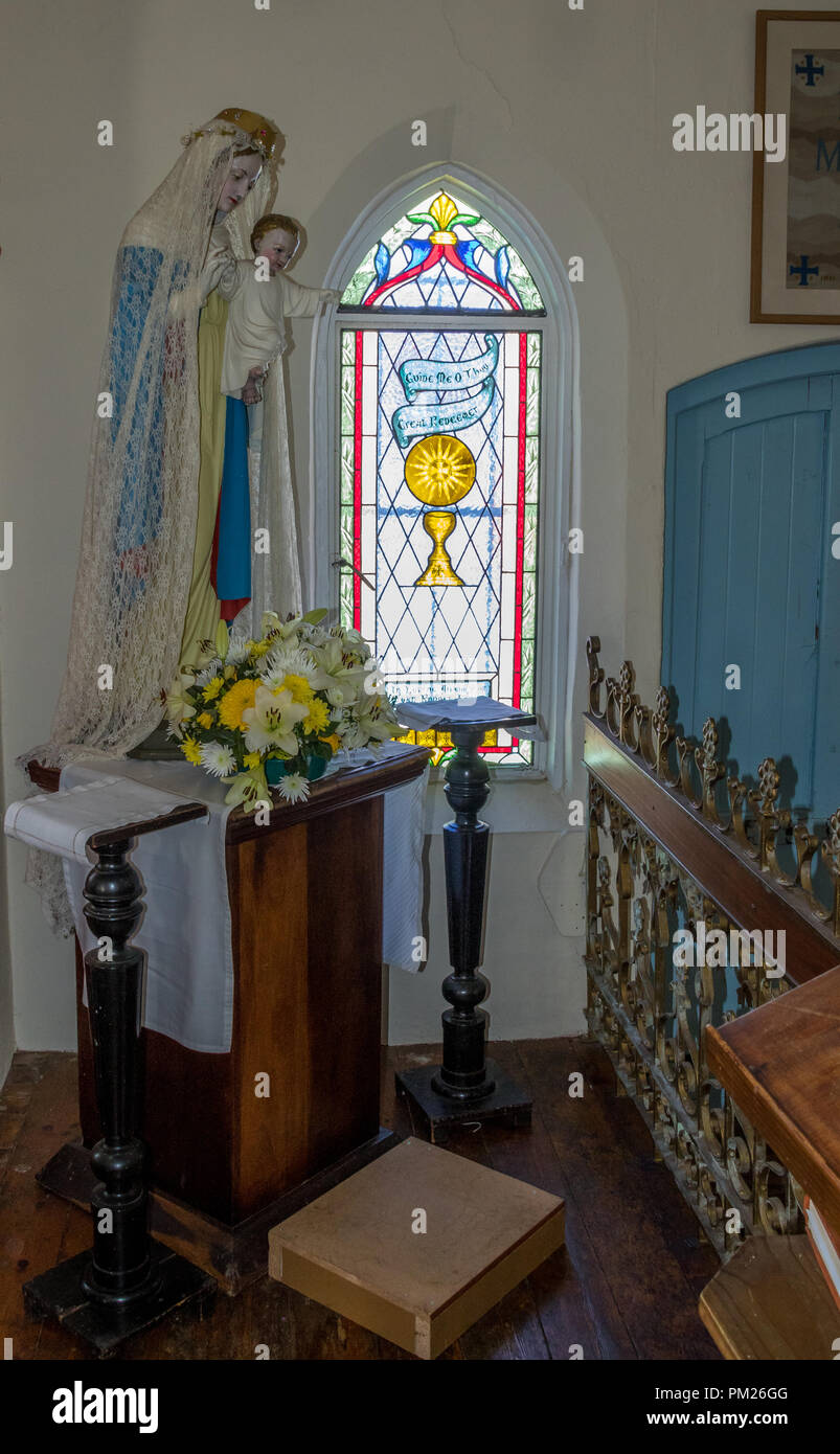 Johannesburg, Afrique du Sud - St Mary's l'Église anglicane moins dans la banlieue historique de Jeppestown est probablement le plus ancien bâtiment de la ville Banque D'Images