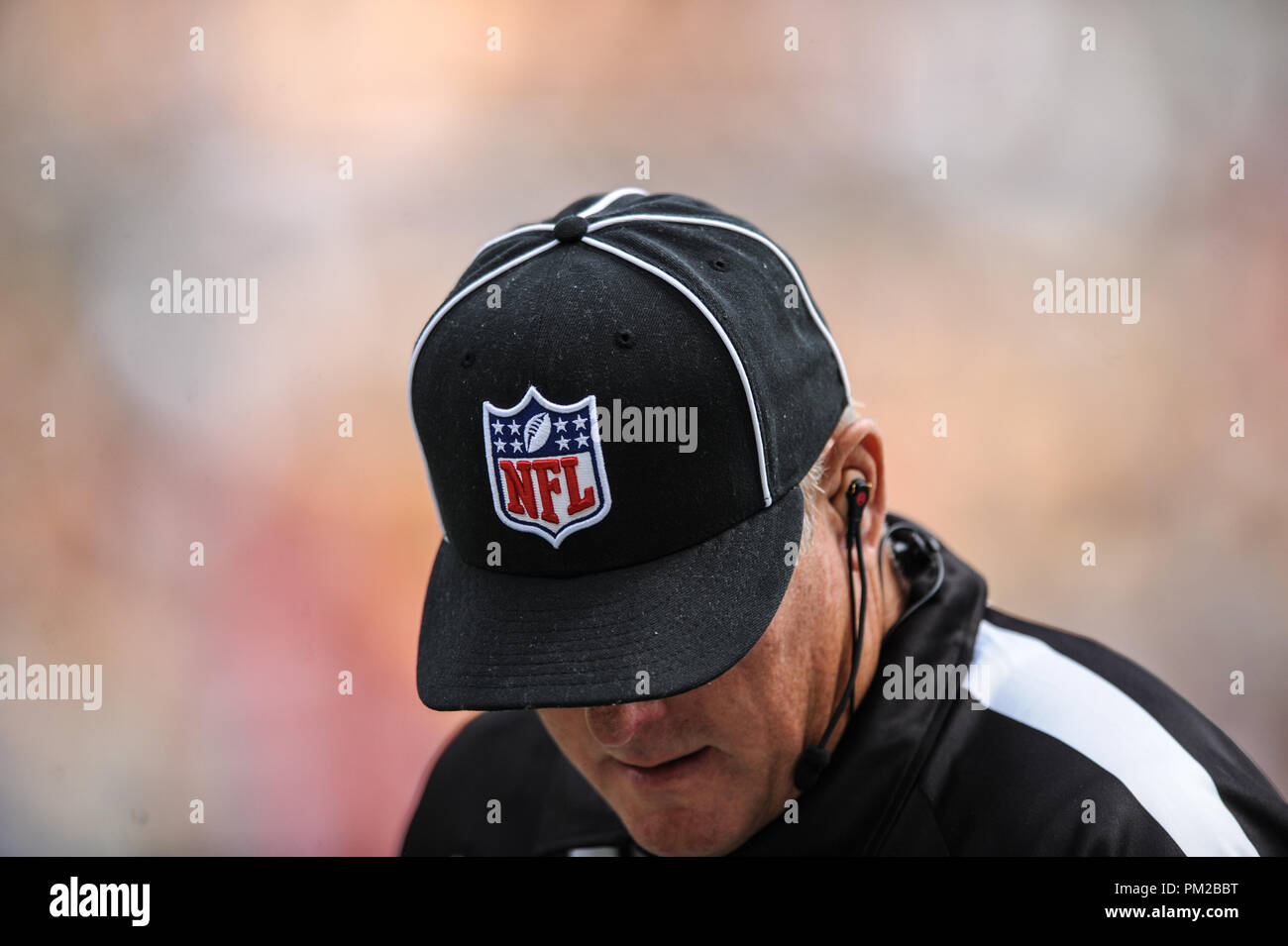 Septembre 16th, 2018 : le fonctionnaire au cours de la NFL Pittsburgh Steelers vs Kansas City Chiefs match au stade Heinz Field de Pittsburgh, PA. Jason Pohuski/CSM Banque D'Images Septembre 16th, 2018 : le fonctionnaire au cours de la NFL Pittsburgh Steelers vs Kansas City Chiefs match au stade Heinz Field de Pittsburgh, PA. Jason Pohuski/CSM Banque D'Images
