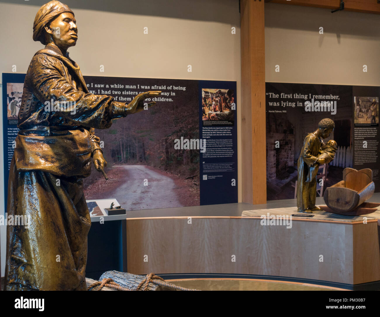 Harriet Tubman underground railroad National Historical Park Maryland Banque D'Images