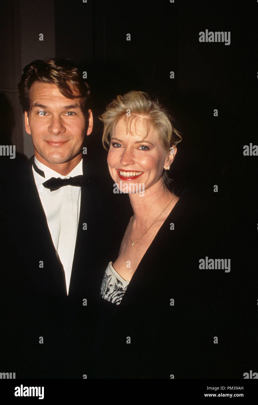 Patrick Swayze et sa femme, Lisa Niemi, vers 1996. Référence de fichier 1288 001THA Photo