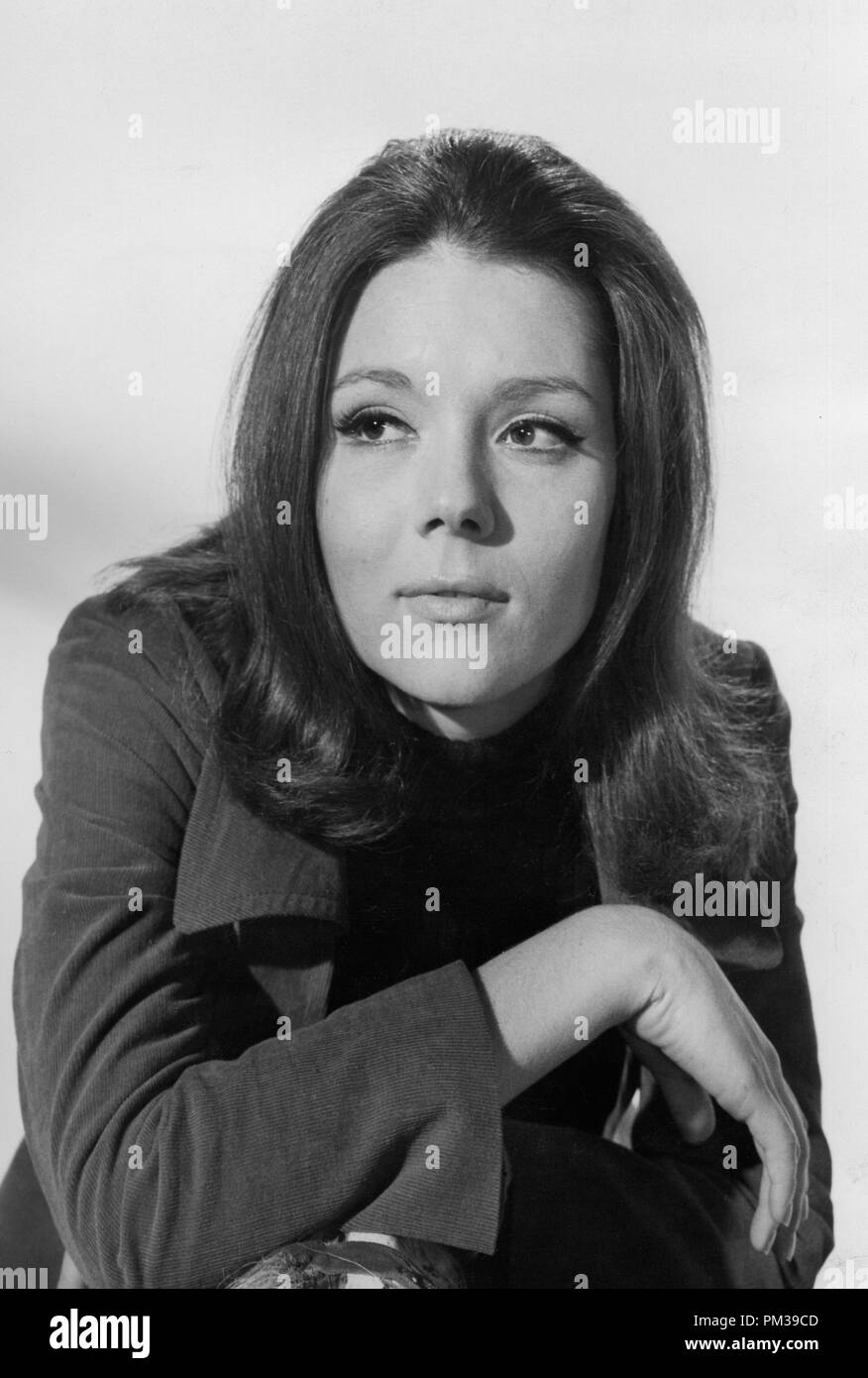 Diana Rigg, vers 1967 © CCR /Le Hollywood Archive - Tous droits réservés référence #  1294 001THA Banque D'Images