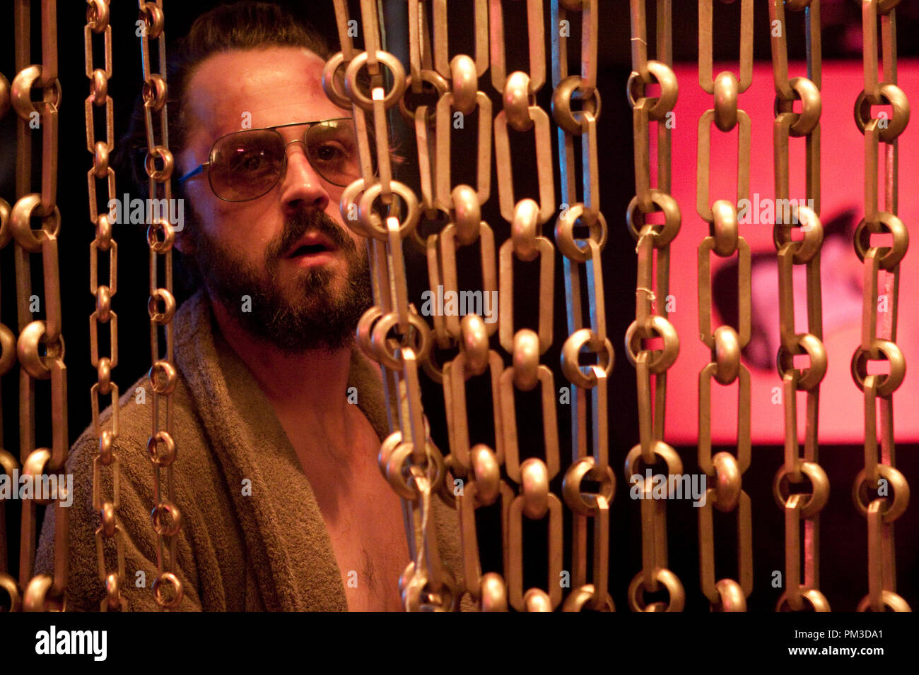 Giovanni Ribisi joue Wayne Beering dans 'Milieu des hommes.' Banque D'Images