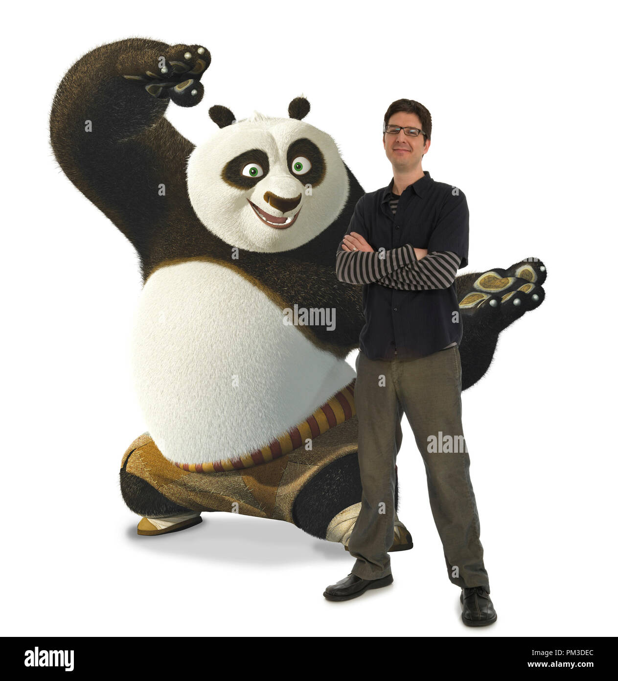 Kung Fu Panda' Po, directeur Mark Osborne © 2008 Dream Works Photo Stock -  Alamy