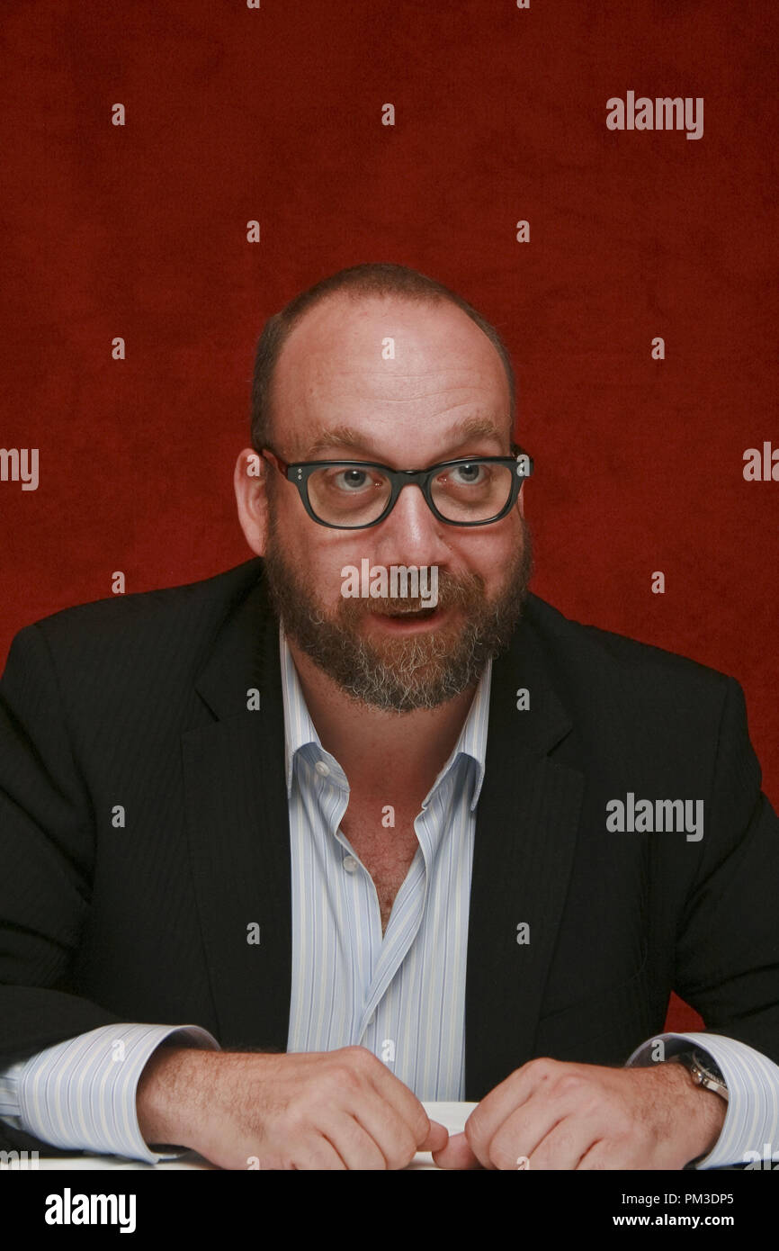 Paul Giamatti "Barney's version" Session de portrait, le 13 septembre 2010. La reproduction par les tabloïds américains est absolument interdit. Référence #  30482 Fichier 003CCR pour un usage éditorial uniquement - Tous droits réservés Banque D'Images