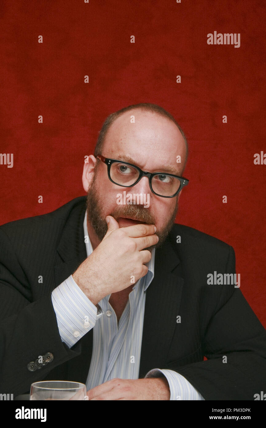 Paul Giamatti "Barney's version" Session de portrait, le 13 septembre 2010. La reproduction par les tabloïds américains est absolument interdit. Référence #  30482 Fichier 013CCR pour un usage éditorial uniquement - Tous droits réservés Banque D'Images
