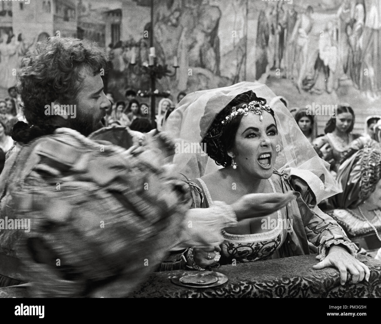 MEGERE APPRIVOISEE ELIZABETH Taylor Affiche Cinema Originale 40x60 397656769364