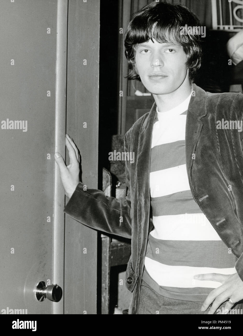 Mick Jagger, chanteur des Rolling Stones, vers 1966. Référence # 1029 Fichier 019THA © CCR /Le Hollywood Archive - Tous droits réservés. Banque D'Images
