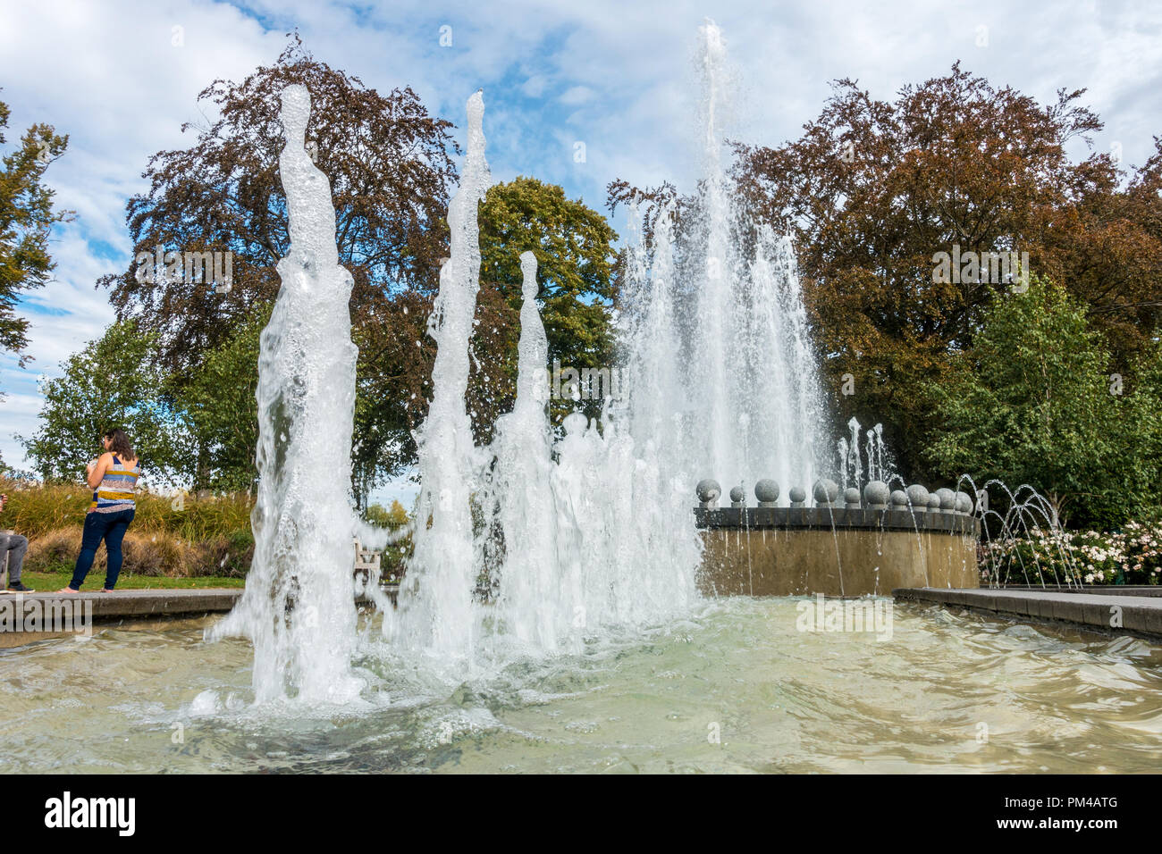Fontaine du Jubilé de Windsor est dans Goswell Park à Windsor, Royaume-Uni. Banque D'Images
