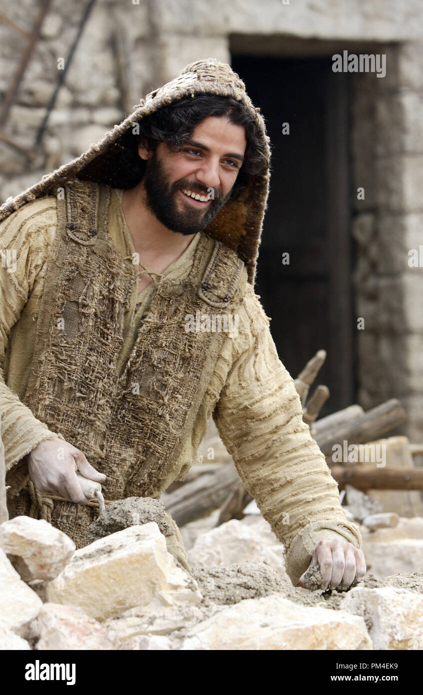 Photo du film / Publicité encore de 'La Nativité' Oscar Isaac © 2006 New Line Cinema Crédit photo : Jaimie Trueblood . Référence de fichier #  30737955THA pour un usage éditorial uniquement - Tous droits réservés Banque D'Images