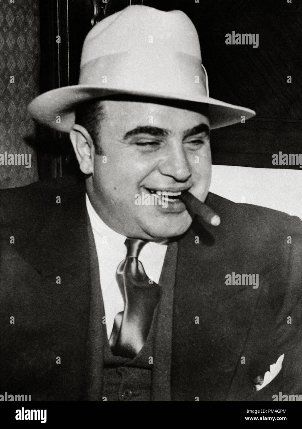 Al Capone, vers 1930. Référence de fichier #  1003 087THA Banque D'Images Al Capone, vers 1930. Référence de fichier #  1003 087THA Banque D'Images