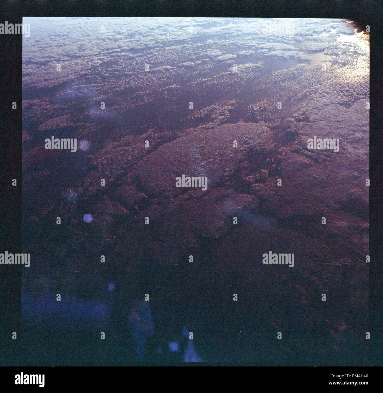 Apollo 11 Juillet 1969l'orbite terrestre au cours de l'histoire de faire voyage à la lune et l'alunissage. Référence de fichier #  1003 210THA Banque D'Images