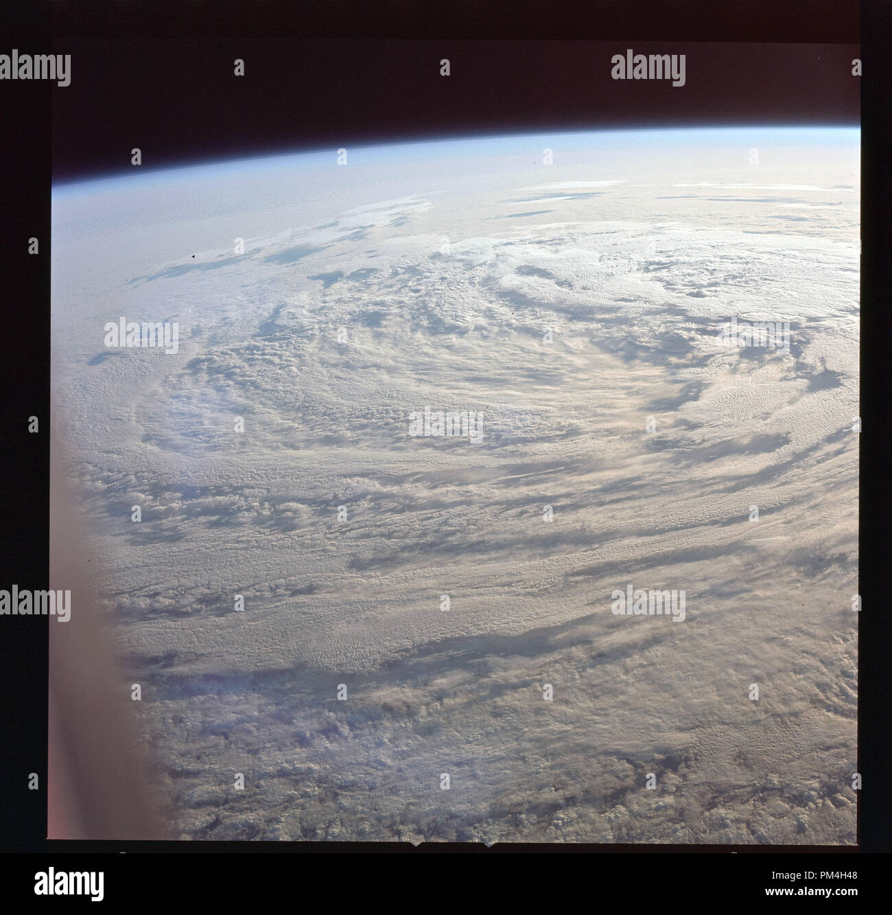Apollo 11 Juillet 1969l'orbite terrestre au cours de l'histoire de faire voyage à la lune et l'alunissage. Référence de fichier #  1003 212THA Banque D'Images