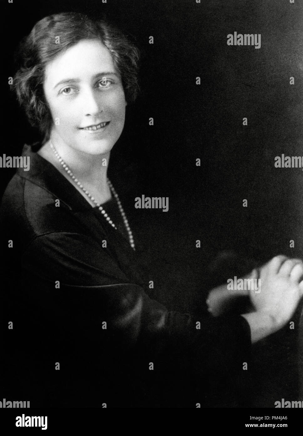 Romancière Agatha Christie, vers 1925 Référence #  1003 632THA Banque D'Images
