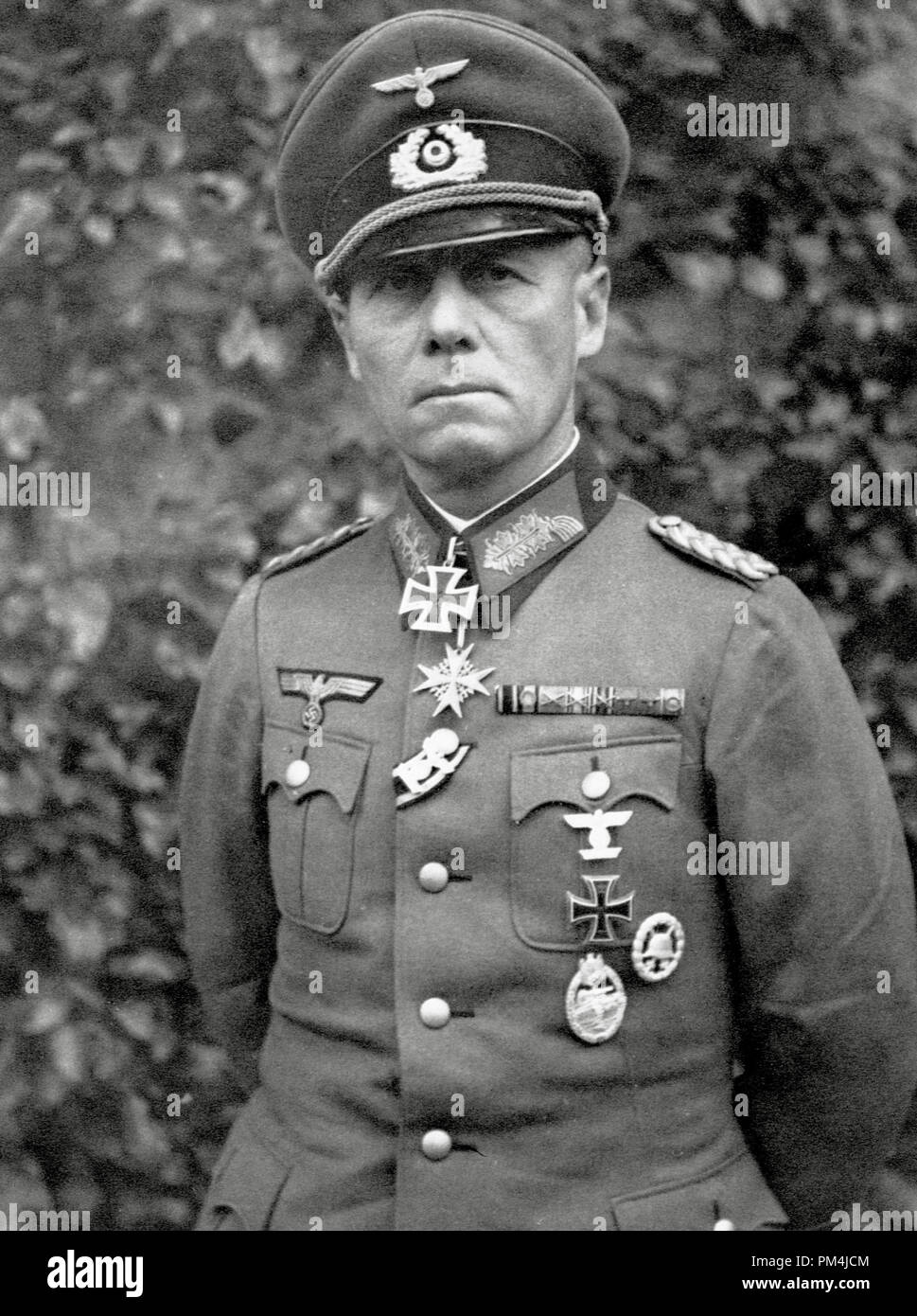 Le maréchal Erwin Rommel, vers 1942 Référence #  1003 667THA Banque D'Images