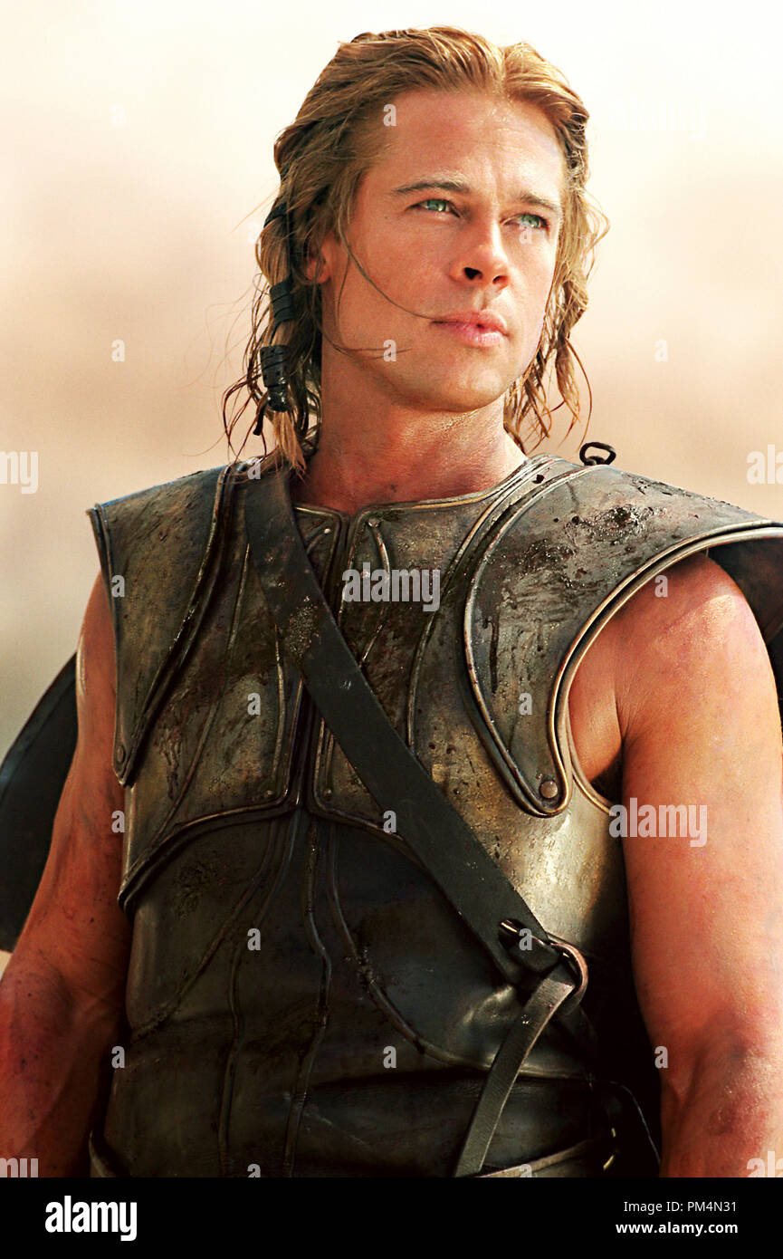 Troy Brad Pitt © 2004 Warner Brothers Banque D'Images