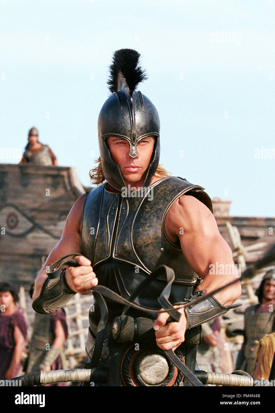 Troy Brad Pitt © 2004 Warner Brothers Banque D'Images