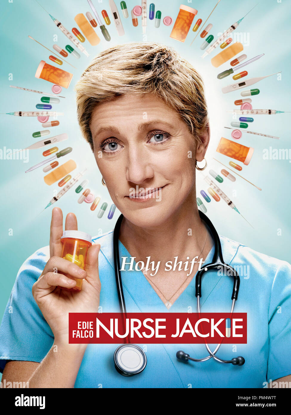 Edie Falco 'Nurse Jackie' 2010 Banque D'Images