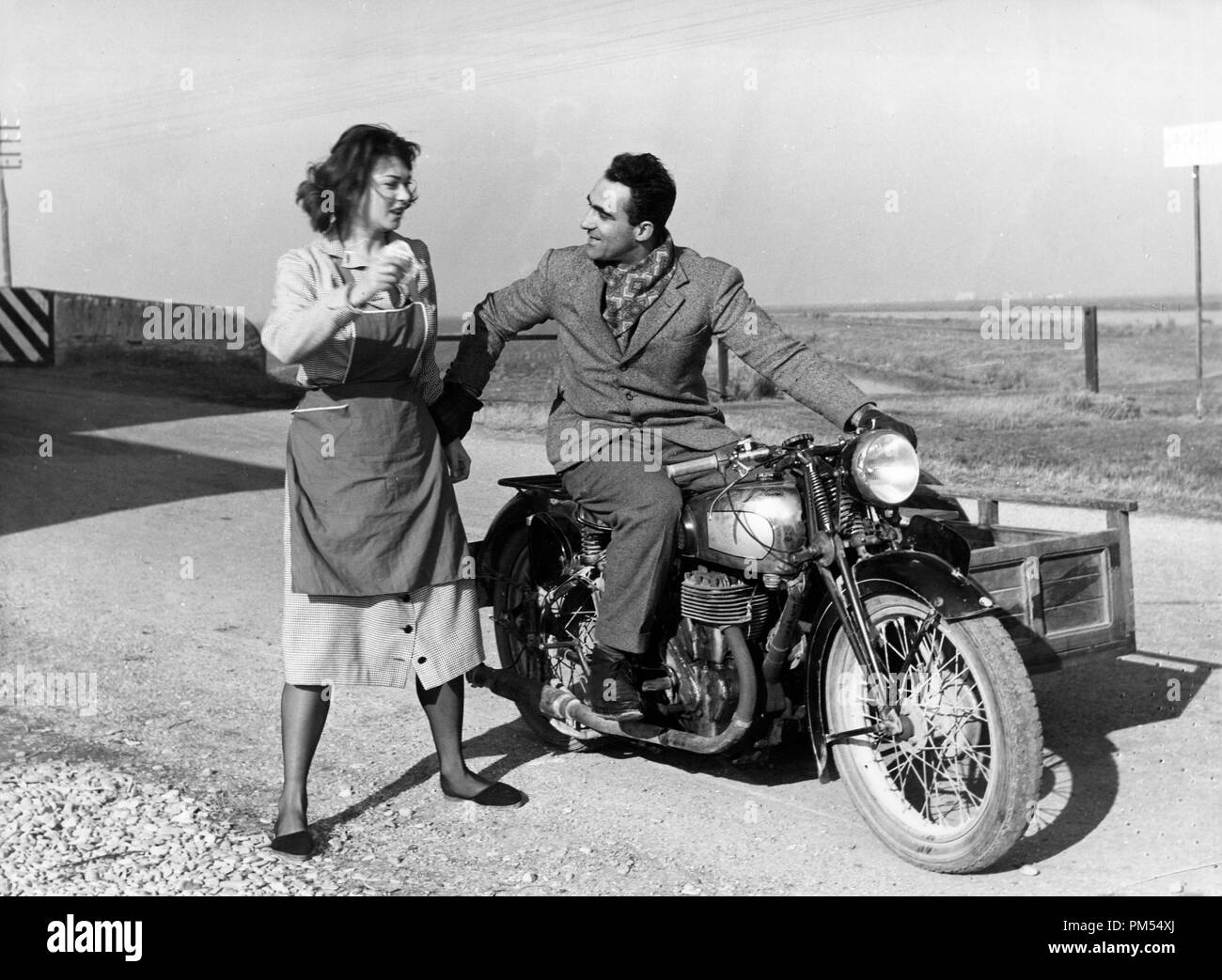 Steve Cochran, Alida Valli Il Grido (le cri), 1957. Référence de fichier #  30410 8139 THA Banque D'Images