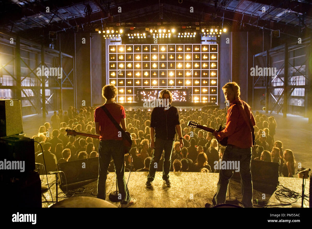 Michael Cera, Mark Webber et Edgar Wright 'Scott Pilgrim vs the World' 2010 Banque D'Images