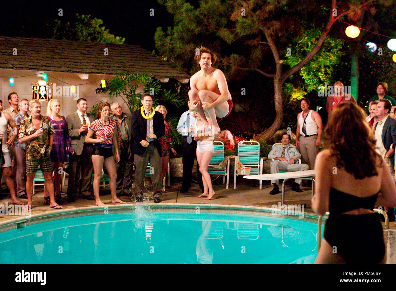 'Le Présentateur : la légende de Ron Burgandy' Will Ferrell © 2004 DreamWorks Banque D'Images