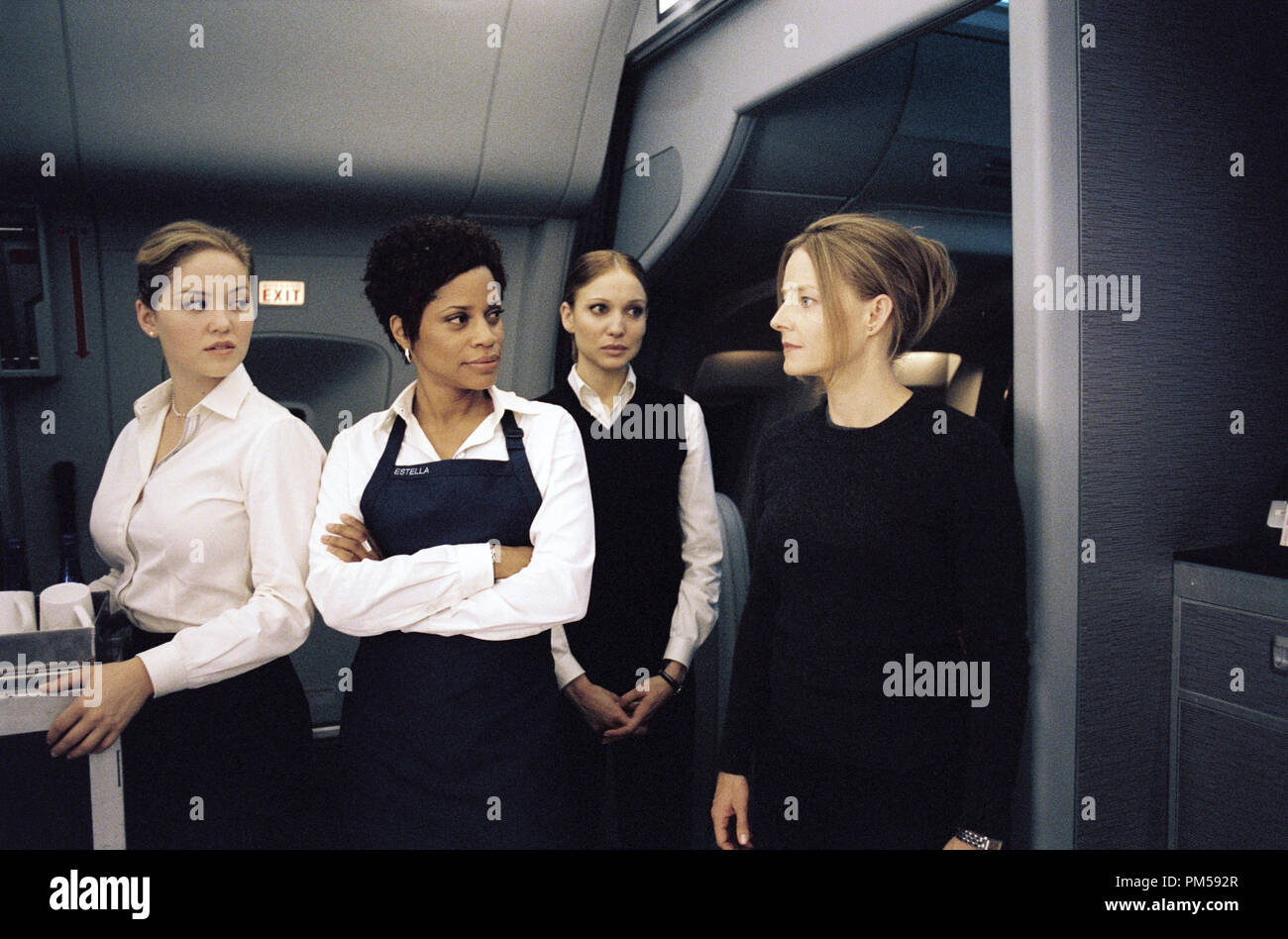 Publicité studio de 'Toujours' Flightplan Erika Christensen, Judith Scott, Kate Beahan, Jodie Foster © 2005 Touchstone Pictures Photo par Ron Batzdorff Référence de fichier #  307362083THA pour un usage éditorial uniquement - Tous droits réservés Banque D'Images