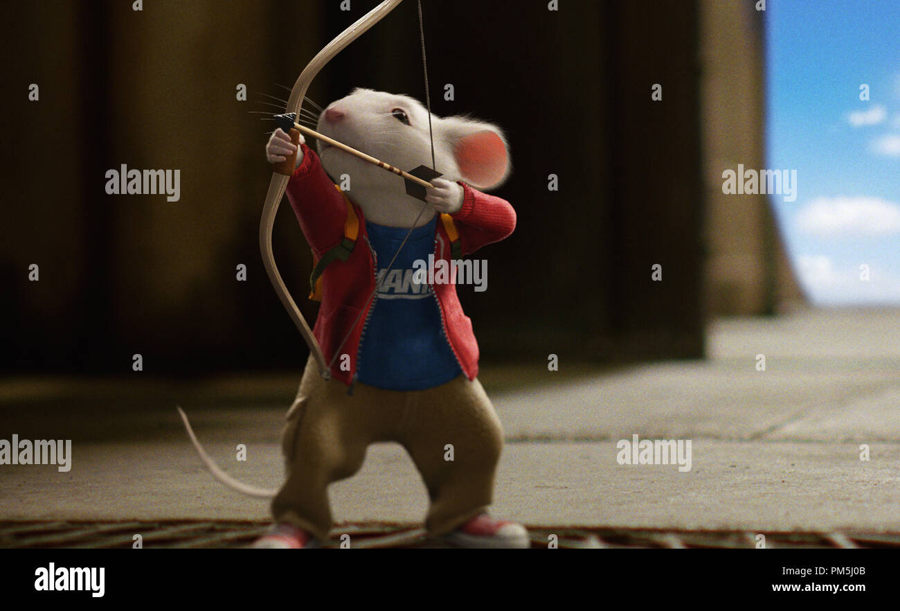 Photo du film / Publicité encore de 'Stuart Little' Stuart Little 2 © 2002 Columbia Pictures Banque D'Images