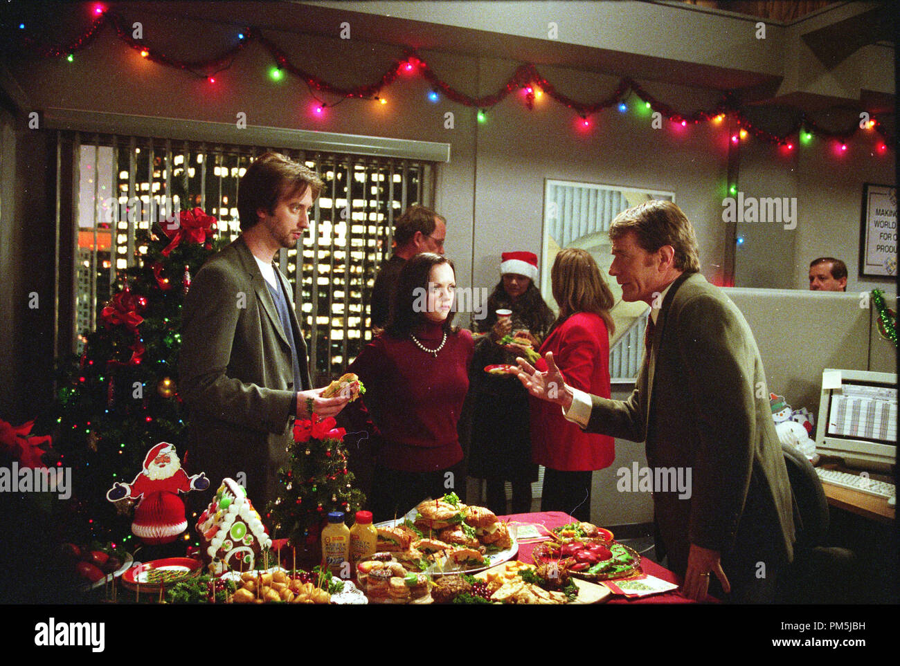 Photo du film / Publicité encore de 'Malcolm au milieu' épisode : "Société de pique-nique' Tom Green, Christina Ricci, Bryan Cranston, le 3 février 2002 Banque D'Images