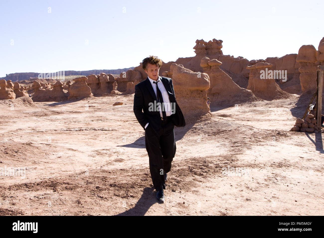 Sean Penn dans l'arbre de vie. Banque D'Images