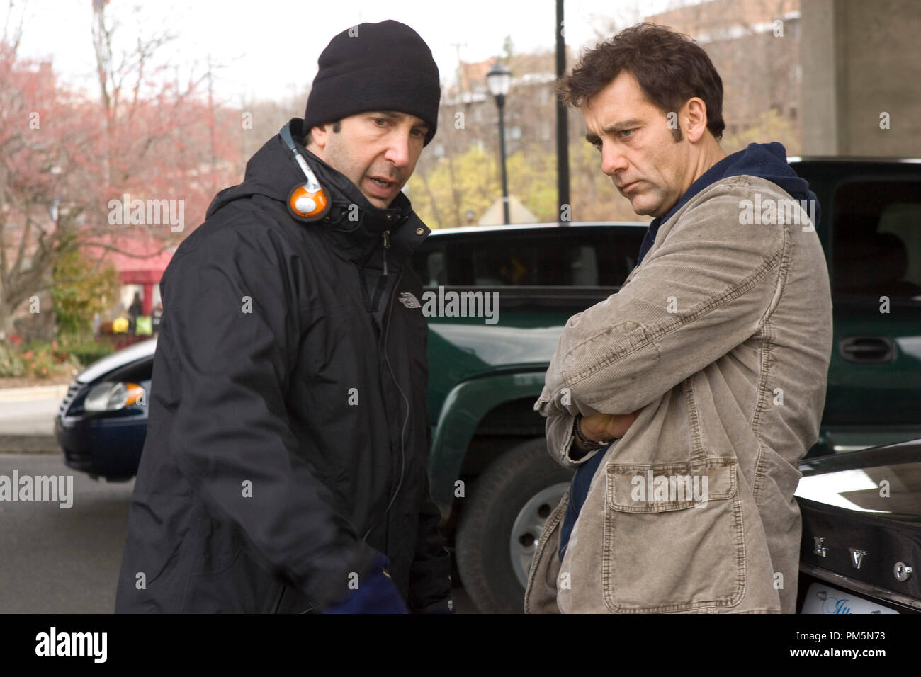 David Schwimmer et Clive Owen dans 'trust' 2011 Banque D'Images