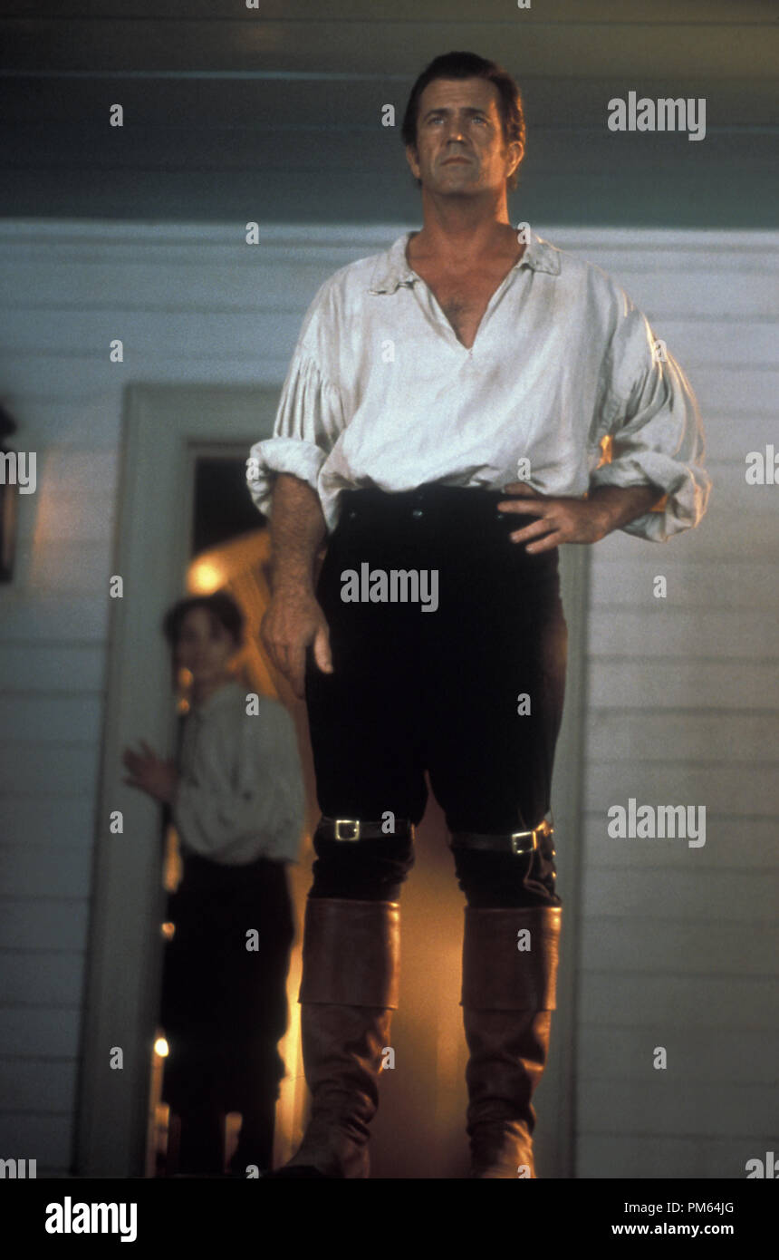 Photo du film / photos promotionnelles de 'The Patriot' Mel Gibson © 2000 Columbia Pictures Crédit Photo : Andrew Cooper Référence #  30846121THA pour un usage éditorial uniquement - Tous droits réservés Banque D'Images