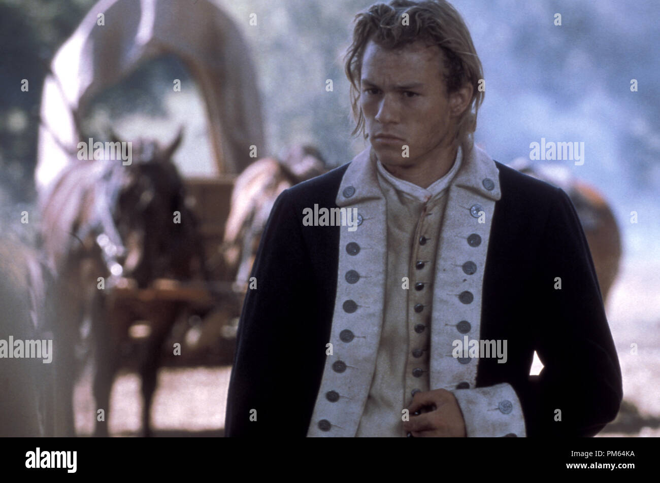 Photo du film / photos promotionnelles de 'The Patriot' Heath Ledger © 2000 Columbia Pictures Crédit Photo : Andrew Cooper Référence #  30846128THA pour un usage éditorial uniquement - Tous droits réservés Banque D'Images