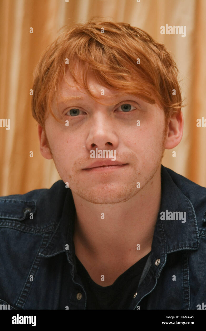 Rupert Grint "Harry Potter and the Deathly Hallows Part 2' Session de portrait, le 5 juillet 2011. La reproduction par les tabloïds américains est absolument interdit. Référence #  31027 Fichier 069CCR pour un usage éditorial uniquement - Tous droits réservés Banque D'Images