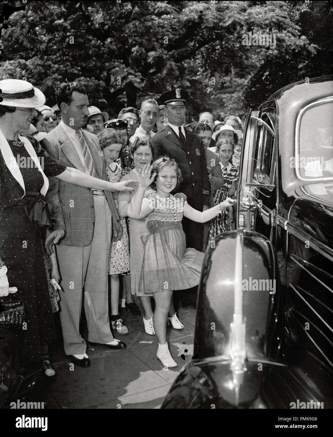 Shirley Temple à Washington, D.C., le 24 juin 1938. Référence #  31316 Fichier 304THA Banque D'Images