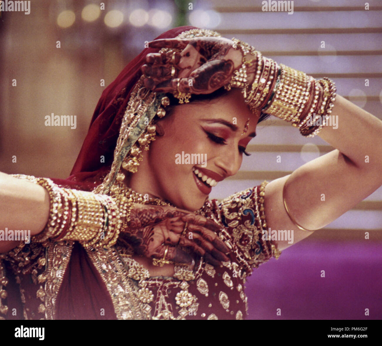 Photo du film / Publicité encore de 'Devdas' Madhuri Dixit © 2002 Eros International Ltd. Banque D'Images