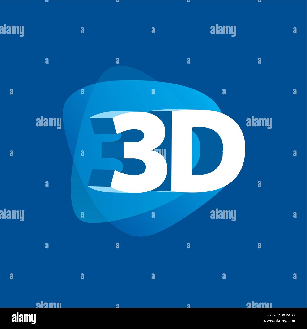 Logo vector stéréoscopie Illustration de Vecteur