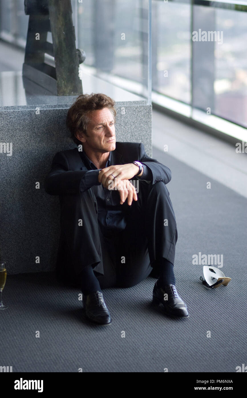 Sean Penn dans l'arbre de vie. Crédit photo : MERIE WALLACE Banque D'Images