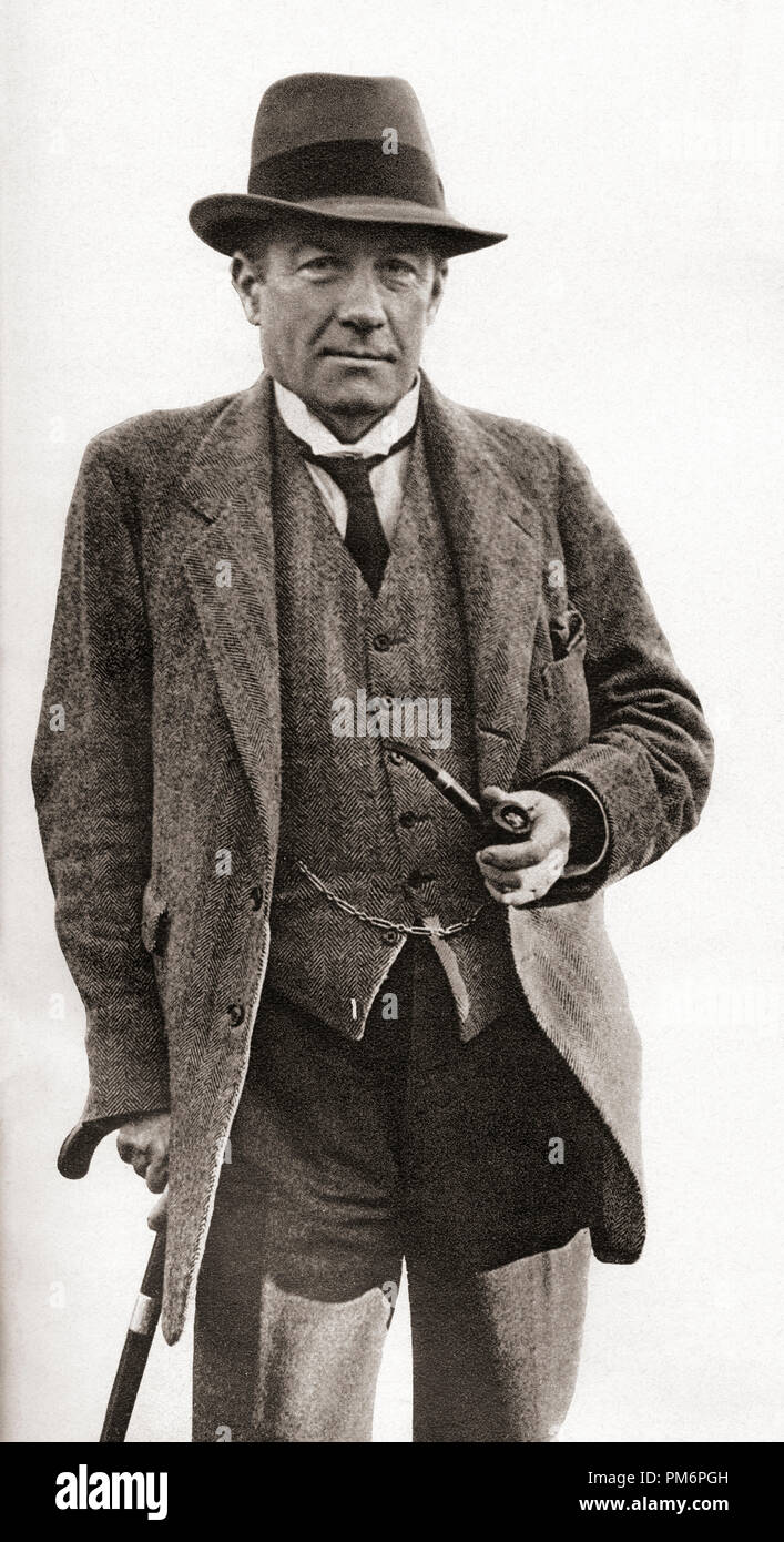 Stanley Baldwin Baldwin, premier comte de Bewdley, 1867 - 1947. Homme d'État britannique du parti conservateur et trois fois Premier Ministre du Royaume-Uni. À partir de ces années, publié en 1938. Banque D'Images