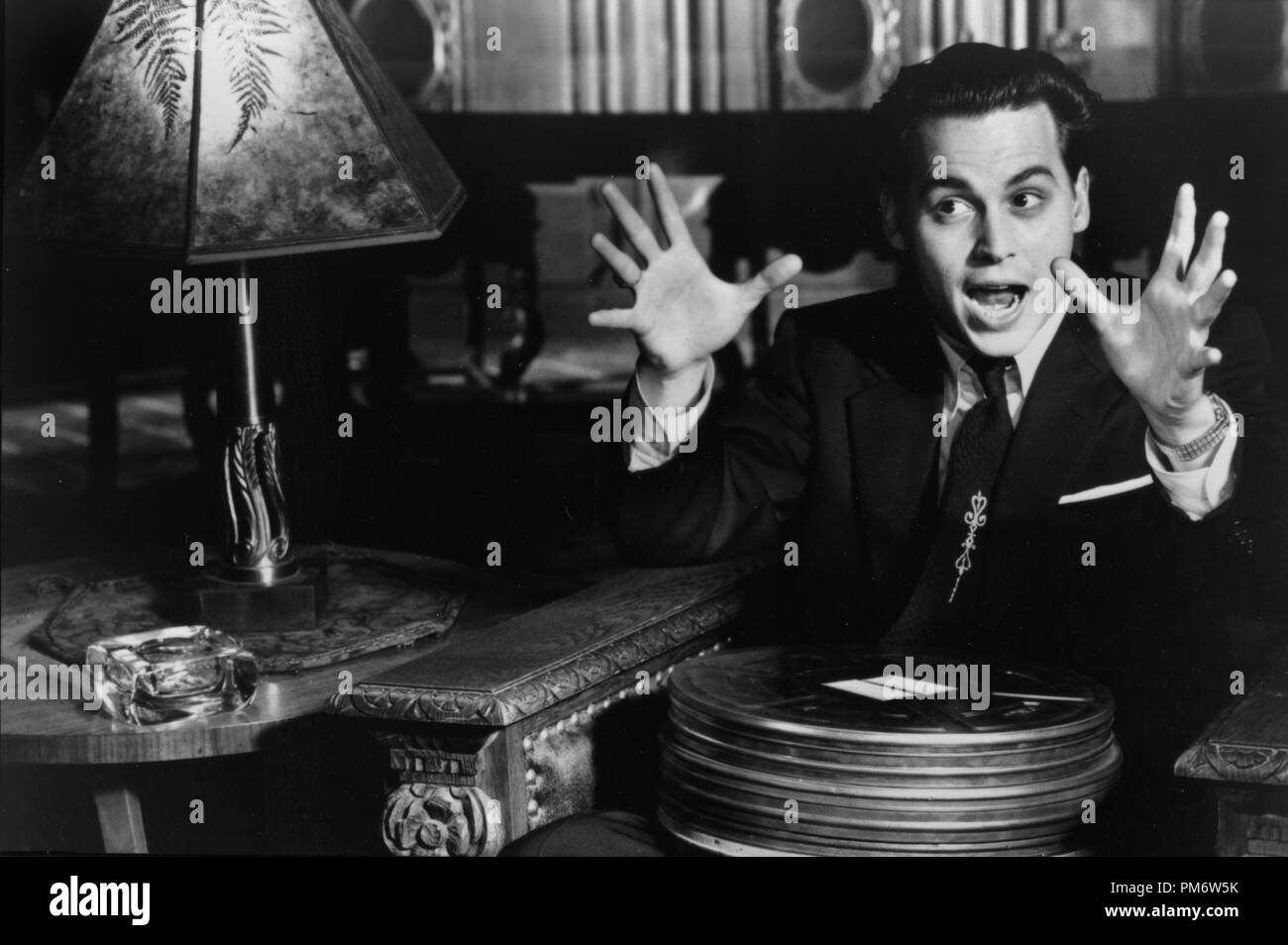 Photo du film de 'Ed Wood' Johnny Depp © 1994 Pierre Crédit photo : Suzanne Tenner Banque D'Images